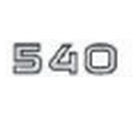 Sigla laterale "540" Iveco...