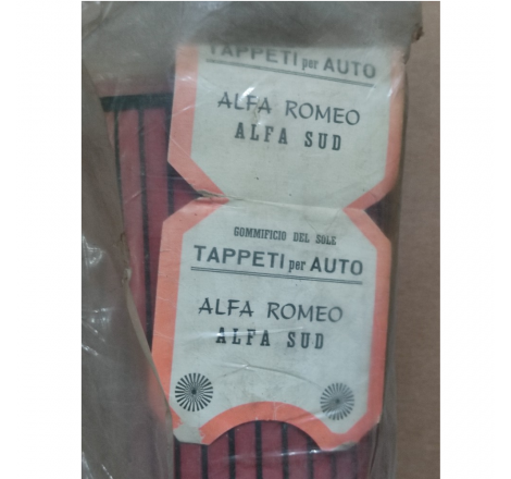 Tappeto completo in gomma...