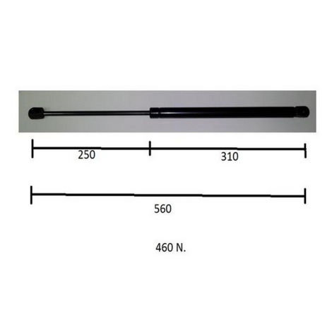 Molla a gas posteriore Ford...