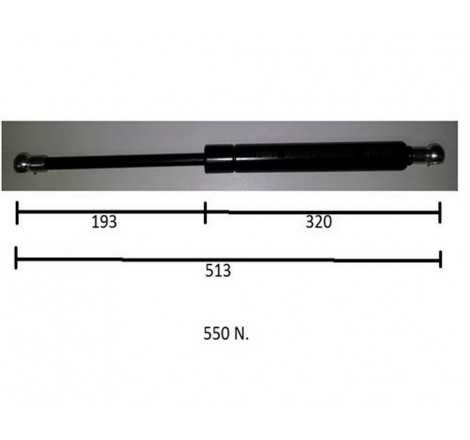 Molla a gas posteriore Opel...