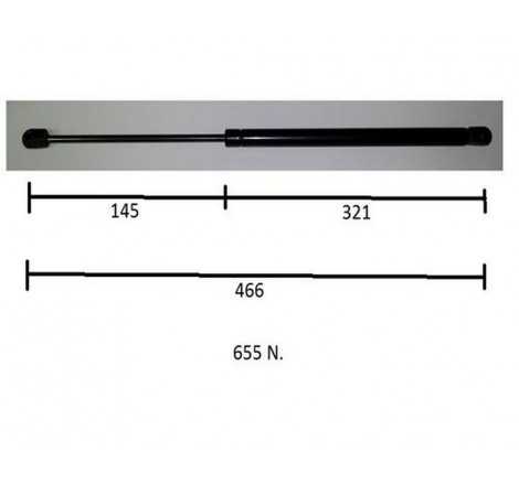 Molla a gas posteriore Ford...