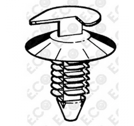 Fermapannelo bianco per...