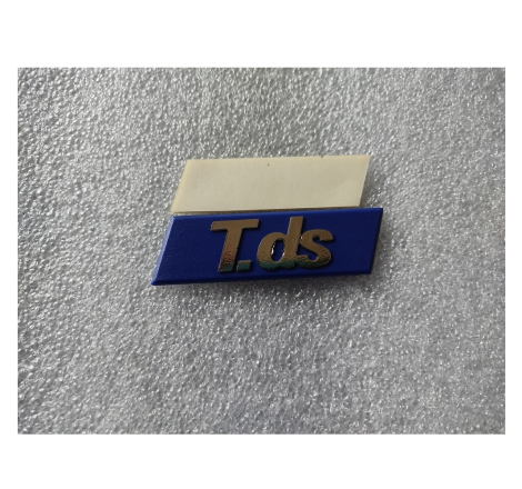 Scritta posteriore adesiva...