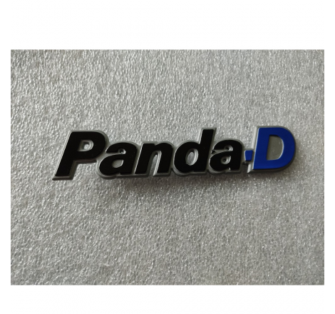 Sigla posteriore "PANDA D"...