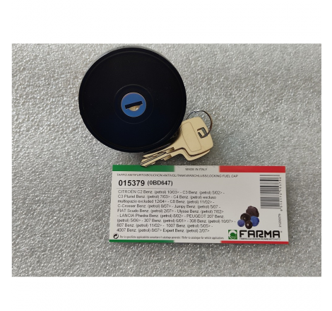 Tappo serbatoio con chiave...