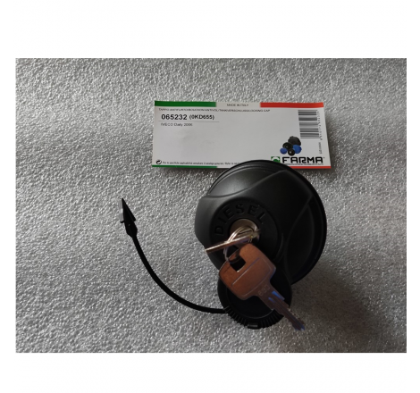 Tappo carburante con chiave...