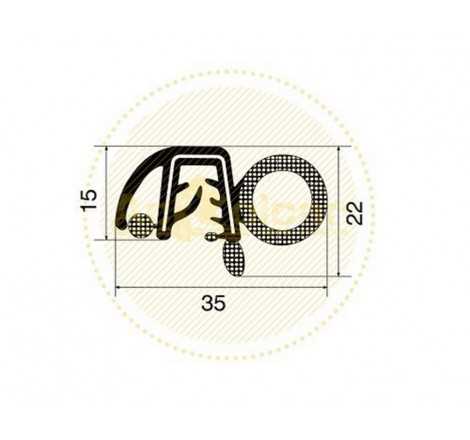 Guarnizione porta anteriore...