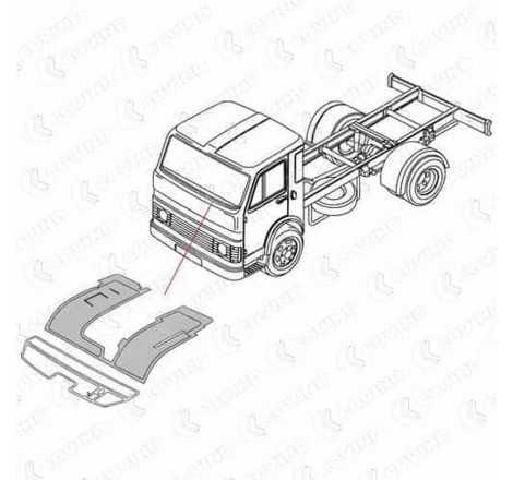 Tappeto in gomma posteriore...