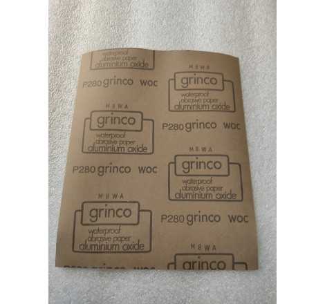 Foglio abrasivo ad umido P280