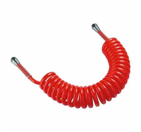 TUBO ARIA A SPIRALE ROSSO