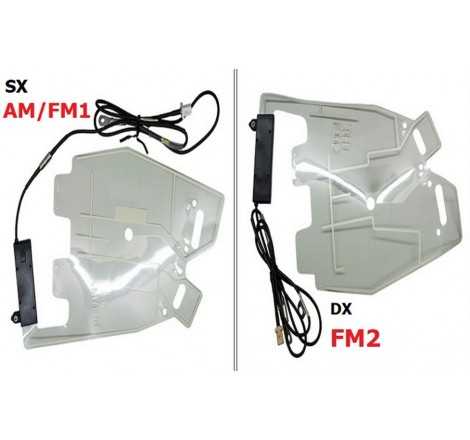 Antenna radio sinistra...