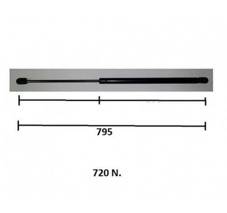 Molla a gas cofano...