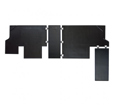 Tappeto in gomma 3 fila...