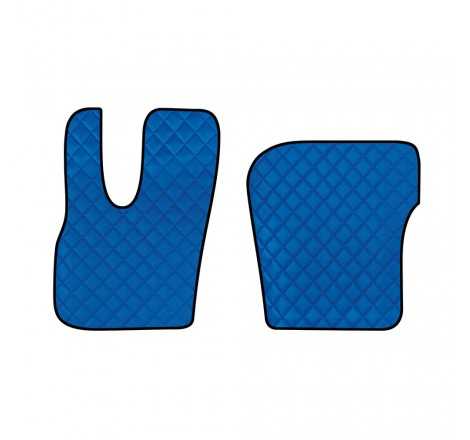 Coppia tappeti in sky blu...