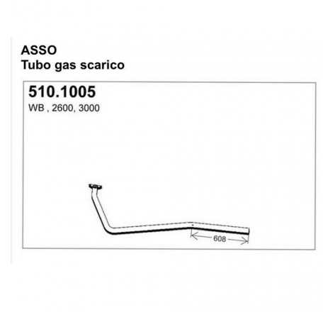 Tubo collettore anteriore...