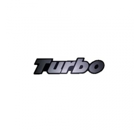 Scritta adesiva "Turbo"
