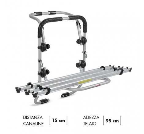 Portabici posteriore Alu OK...