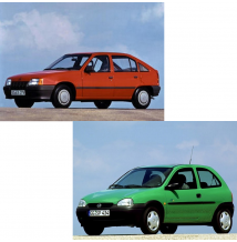 Opel Corsa 1982-1993 e 1993-2000